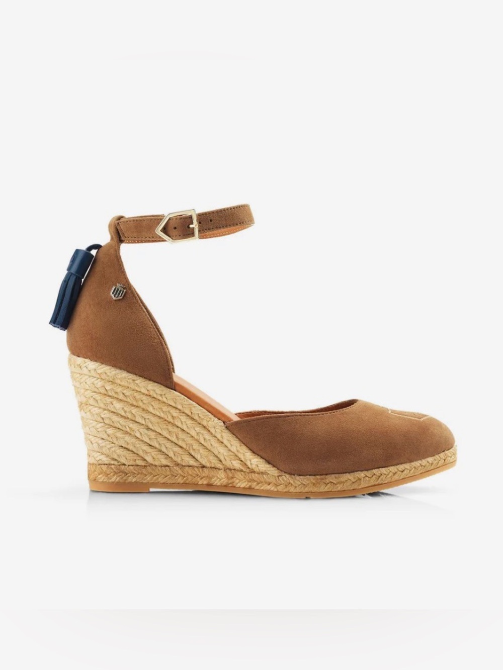 FAIRFAX & FAVOR MONCAO WEDGES TAN ~ BRAND NEW